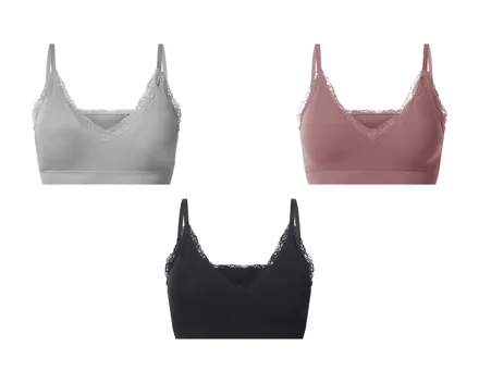 Esmara Geripptes Bustier mit Spitze