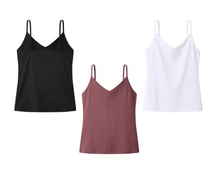 Esmara Geripptes Spaghettitop