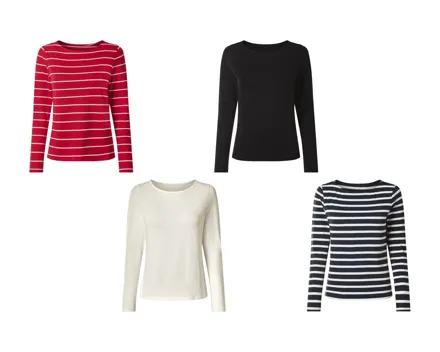 ESMARA Langarmshirts, 2er-Set