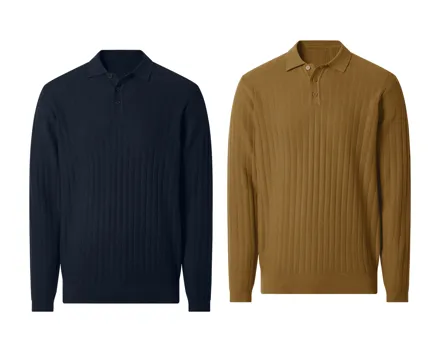 ESMARA MEN Polo-Strickpullover