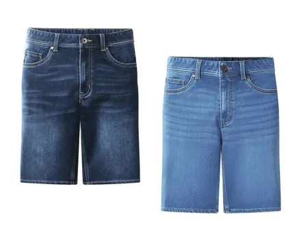 ESMARA MEN Sweat-Denim-Bermudas