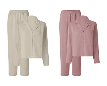 ESMARA Musselin-Pyjama, 2-tlg.
