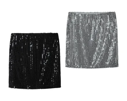 Esmara Pailletten-Minirock
