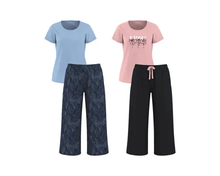 ESMARA Premium-Capripyjama, 2-tlg.