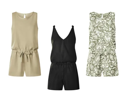 ESMARA Premium-Leinen-Jumpsuit