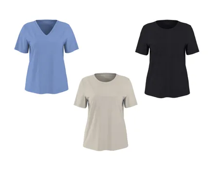 ESMARA Premium-Leinen-T-Shirt