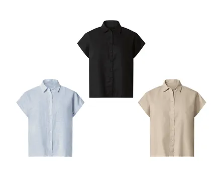 ESMARA Premium-Leinenbluse