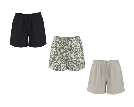 ESMARA Premium-Shorts mit Leinen