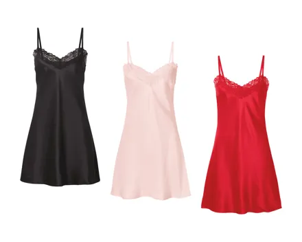 Esmara Satin-Nachthemd