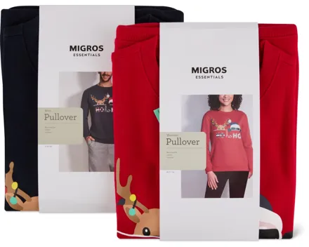 Essentials Christmas-Pullover für Damen und Herren