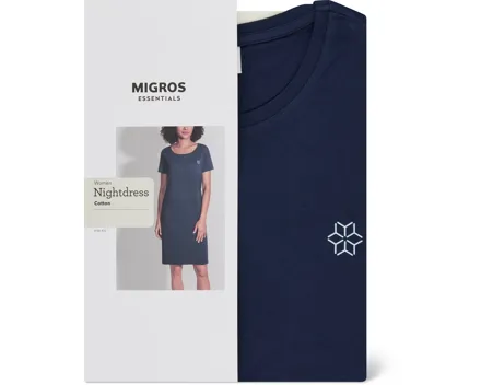 Essentials Damen-Nachtkleid