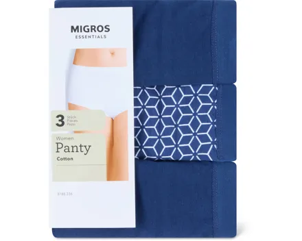 Essentials Damen-Panty, 3er-Pack