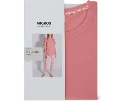 Essentials Damen-Pyjama