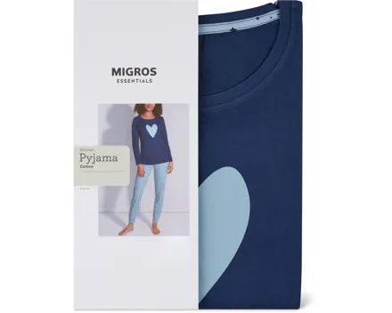 Essentials Damen-Pyjama