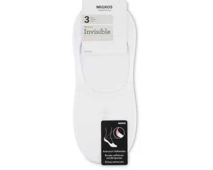 Essentials Damen-Slippers Invisible