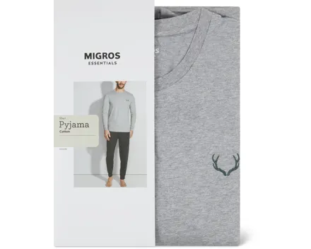 Essentials Herren-Pyjama