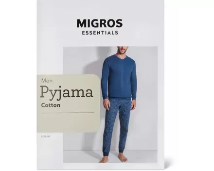 Essentials Herren-Pyjama