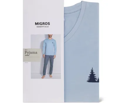 Essentials Herren-Pyjama