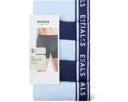 Essentials Herren-Short, 5er-Pack