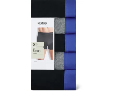 Essentials Herren-Short, 5er-Pack