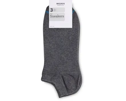 Essentials Herren-Sneaker-Socken