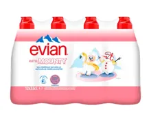 EVIAN Mineralwasser mit Sportcap