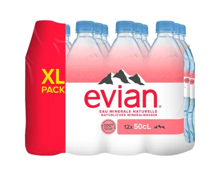 Evian Mineralwasser ohne Kohlensäure