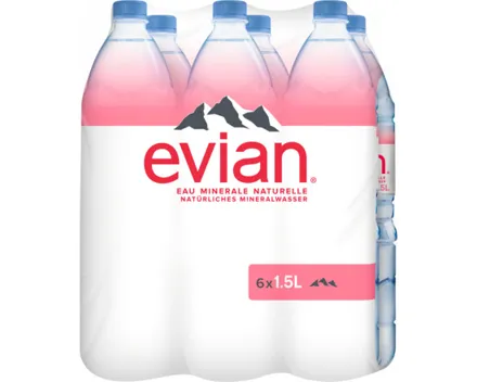 Evian Nature 6x150cl Pet