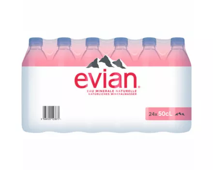 Evian Nature Wasser 24 x 50 cl