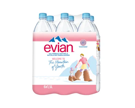 Evian ohne Kohlensäure