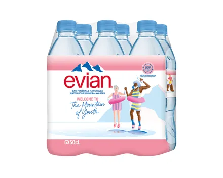Evian ohne Kohlensäure