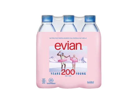 Evian ohne Kohlensäure / Evian Sparkling