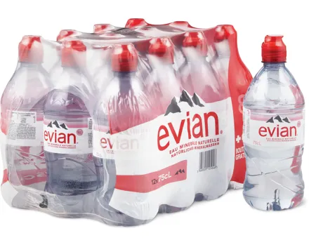 Evian Sport, 12er-Pack