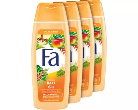 Fa Duschcreme Bali Kiss 4 x 250 ml