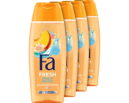 Fa Duschcreme Peach Pacific 4 x 250 ml