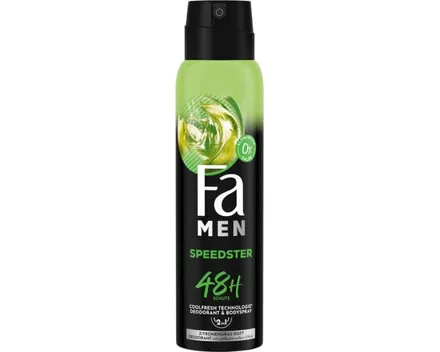 Fa Men Deodorant & Bodyspray Speedster 150 ml