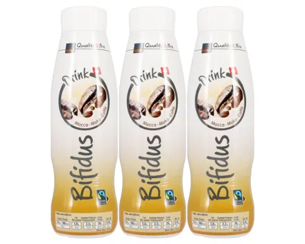 Fairtrade Bifidus Drink Mocca 3x 500ml
