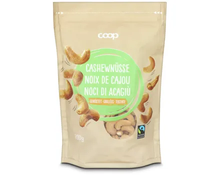 Fairtrade Cashewnüsse geröstet