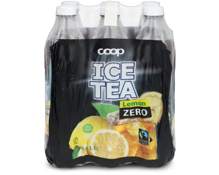 Fairtrade Ice Tea Lemon Zero 6x1,5l