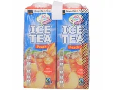 Fairtrade Ice Tea Peach 4x1l