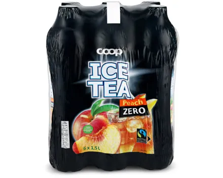 Fairtrade Ice Tea Peach Zero 6x1,5l