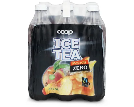 Fairtrade Ice Tea Peach Zero 6x1,5l