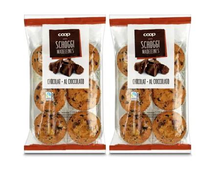 Fairtrade Madeleines Schokolade 2x 220g