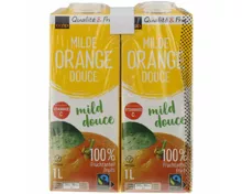 Fairtrade Milder Orangensaft 4x1l