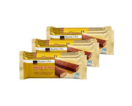 Fairtrade Miletto Waffeln 3x(4x41g)