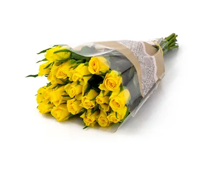 Fairtrade Rosen gelb