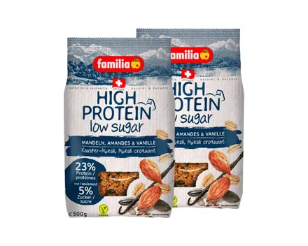 Familia High Protein Low sugar Müesli