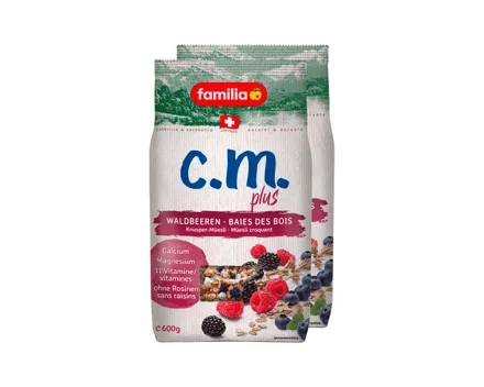 Familia Müesli c.m. plus Waldbeeren