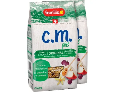 Familia Müesli c.m.plus Original 2 x 600 g