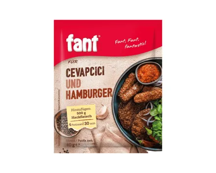 Fant für Cevapcici